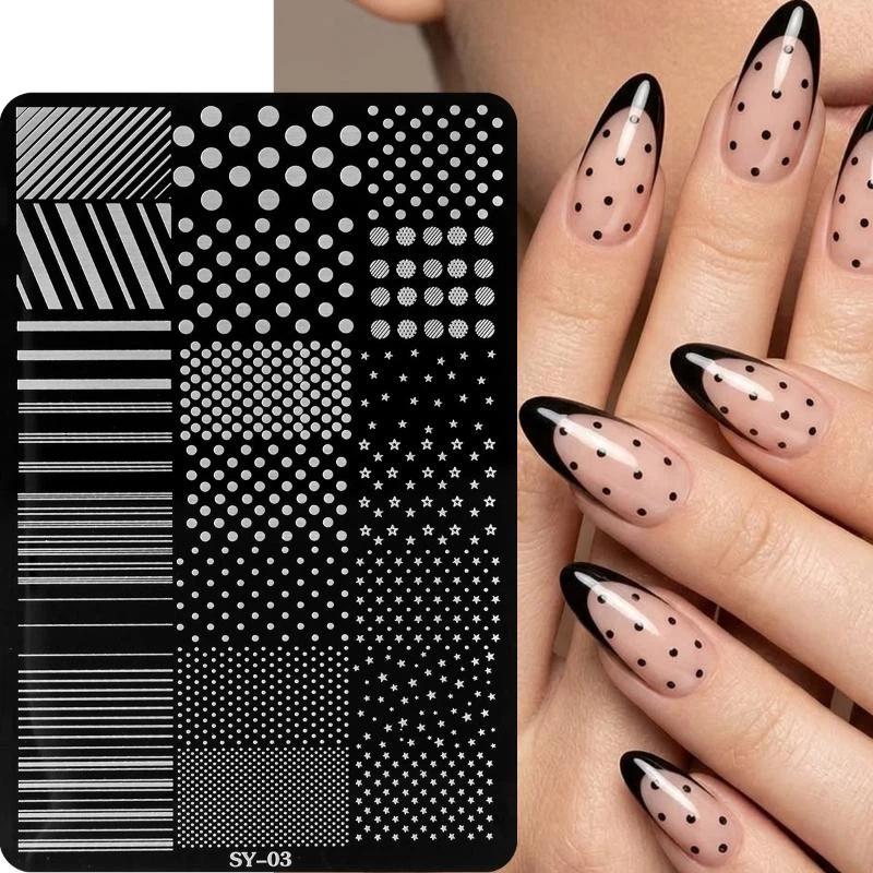 3D Printing Templates Free - 3D Cute Dotting & Strip Lines