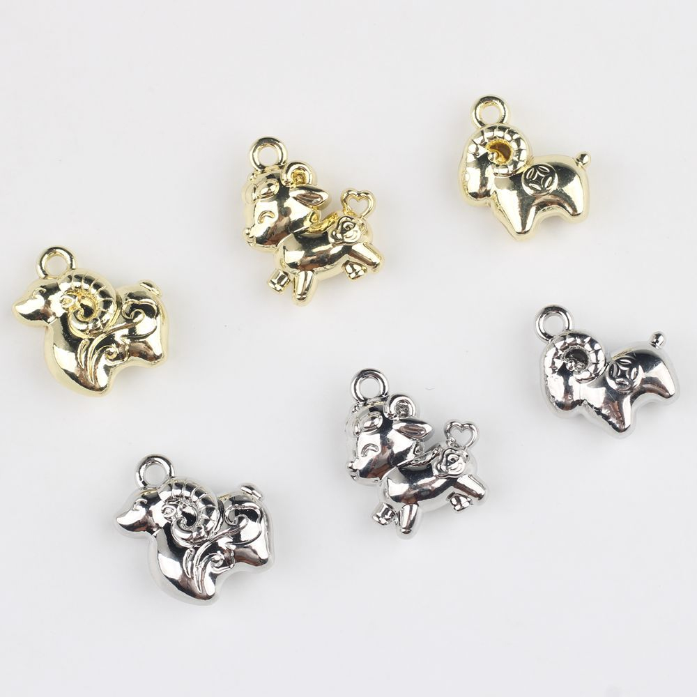 3D Printing Earrings - 10pcs Fashion Cute 3D Sheep Pendant