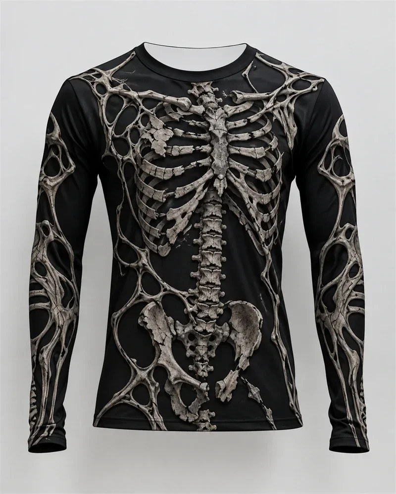 3D Printing X Ray - Men's 3D Realistic X-ray Skeleton Bone