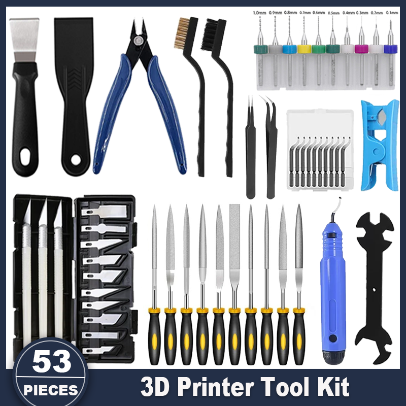 3D Printing File - 3D Printer Tools Kit, 53pcs 3D