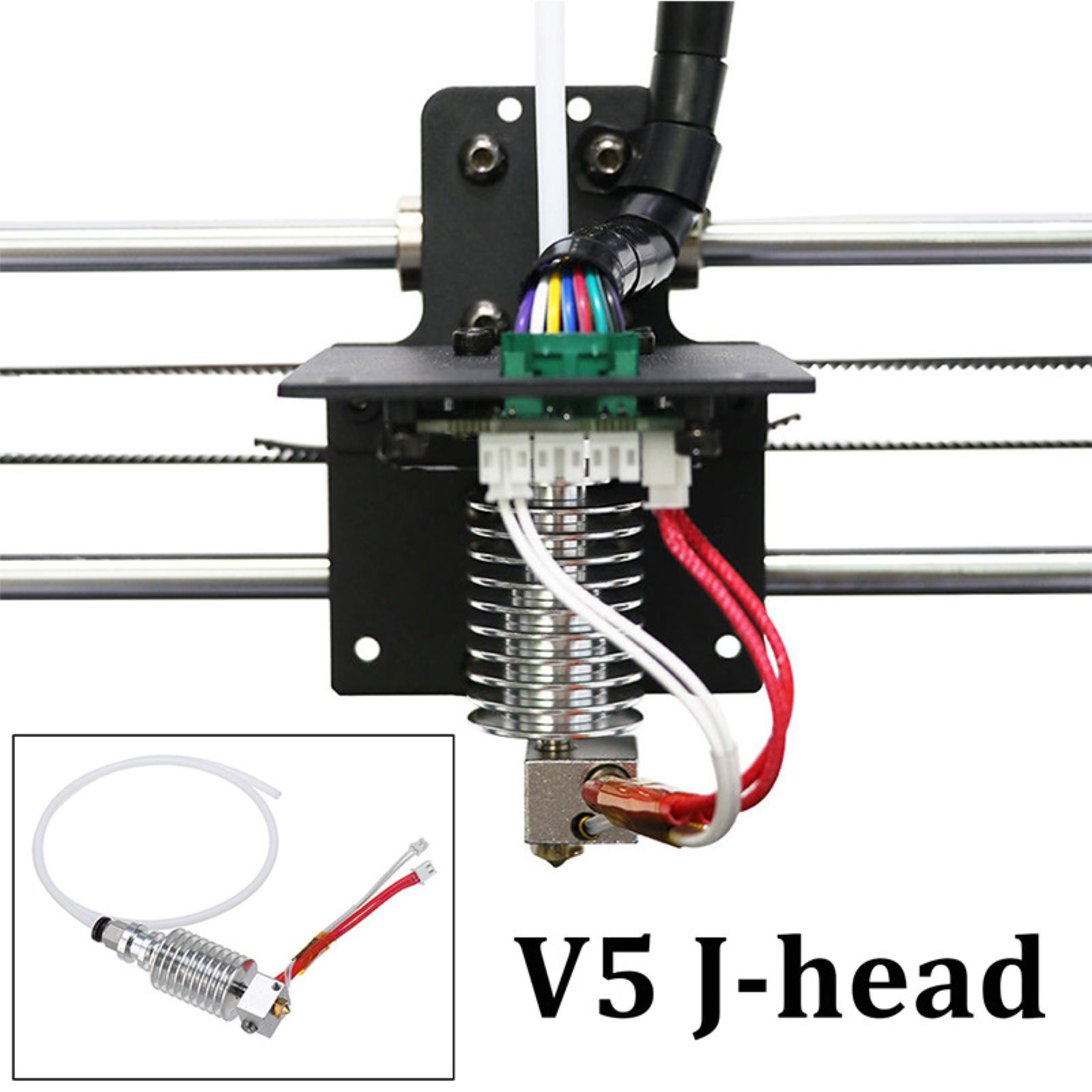 1PC V5 J-Head Hotend Kit 0.4mm - 3D Printer Hotend Kit 评论和价格