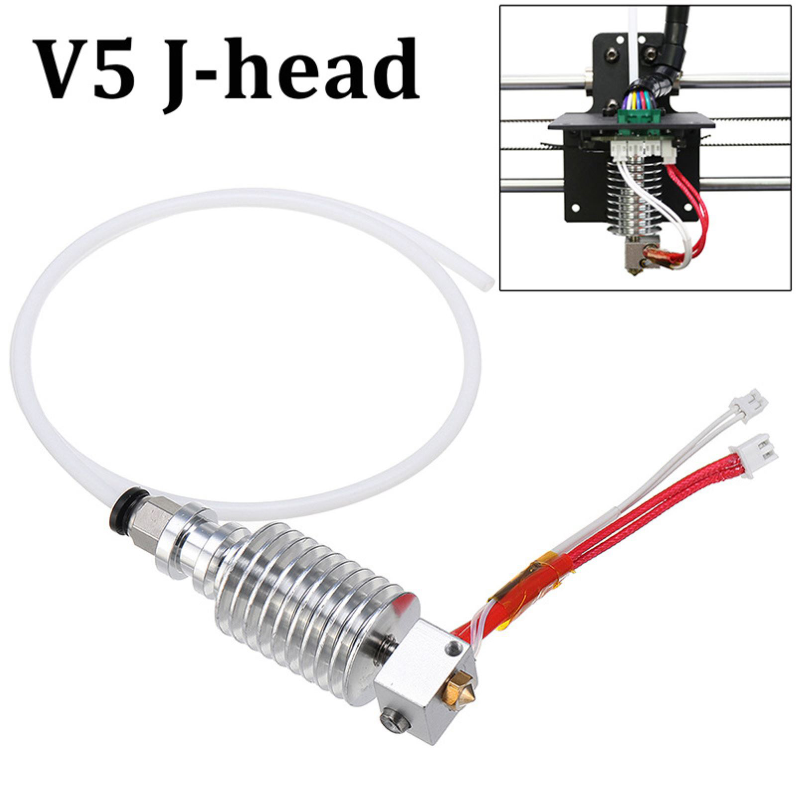 1PC V5 J-Head Hotend Kit 0.4mm - 3D Printer Hotend Kit 评论和价格