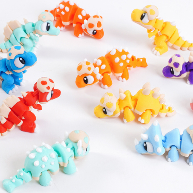 3D Printed Cartoon Tyrannosaur - 3D Printing Gif 评论和价格
