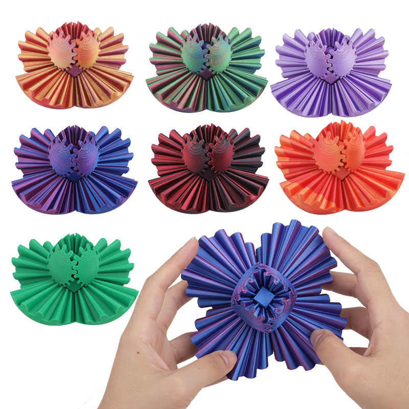 3D Printed Gear Ball Spin Deco - 3D Printing Gears 评论和价格