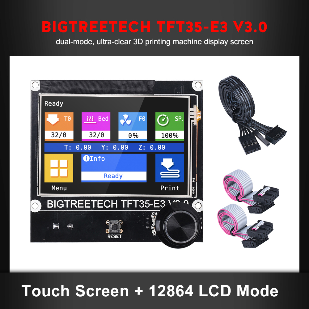 BIGTREETECH TFT35 E3 V3.0 3D P - Ender 3 Upgrade Kit 评论和价格