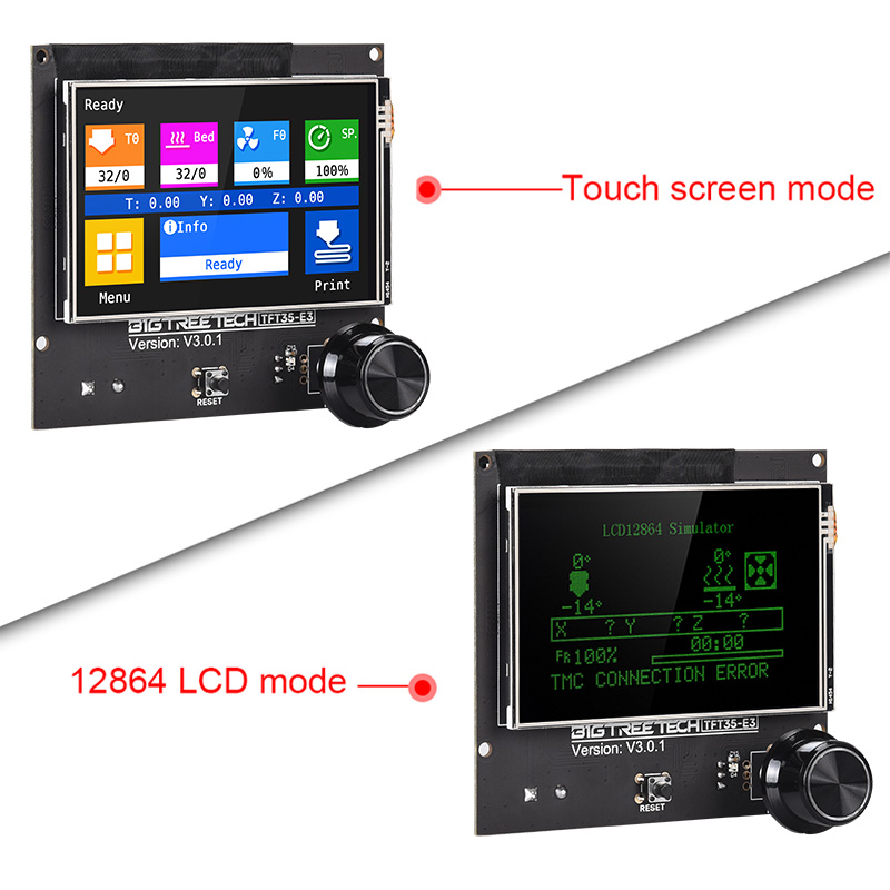 BIGTREETECH TFT35 E3 V3.0 3D P - Ender 3 Upgrade Kit 评论和价格