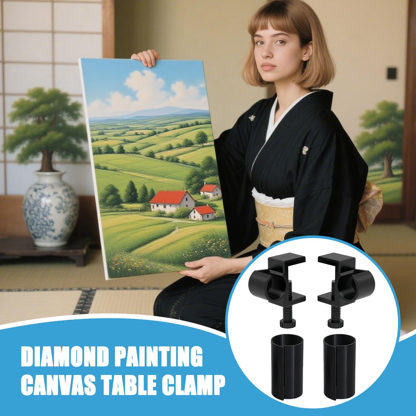 Rhinestone Painting Canvas Rol - 3D Printing Ring Holder 评论和价格