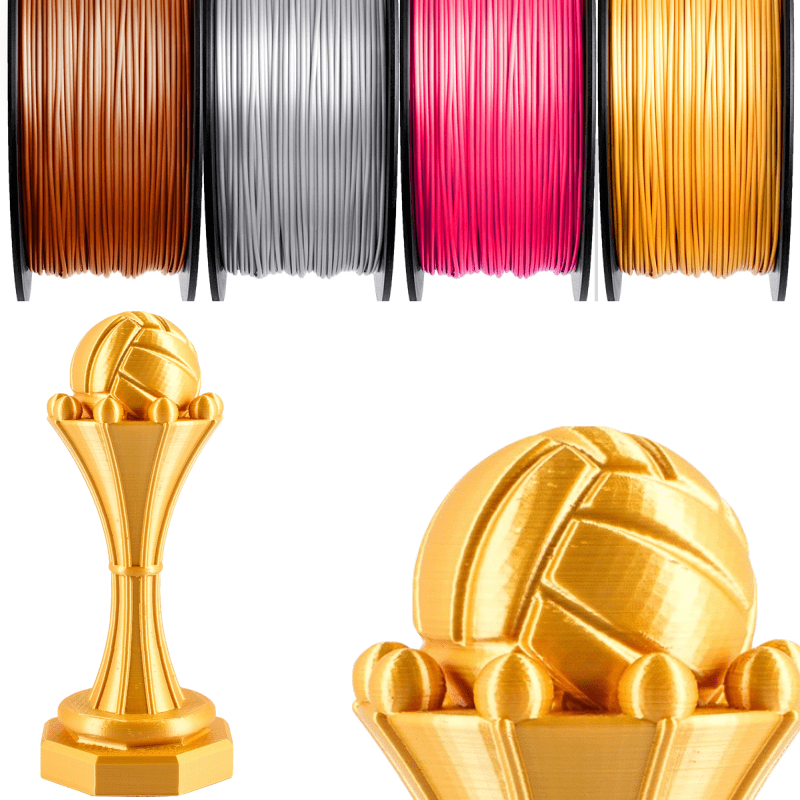 Geeetech 1kg 1.75mm Silk PLA F - Abs Filament Spool 评论和价格