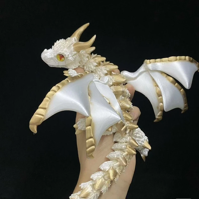 1pc 3d Printed Dragon With Win - 3D Printing Gif 评论和价格