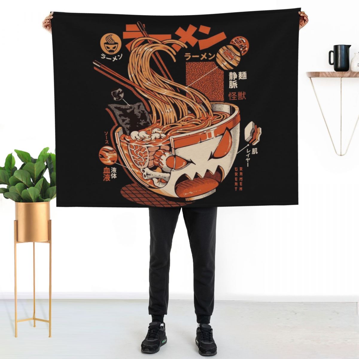 Black X-ray Great Ramen! Throw - 3D Printing X Ray 评论和价格