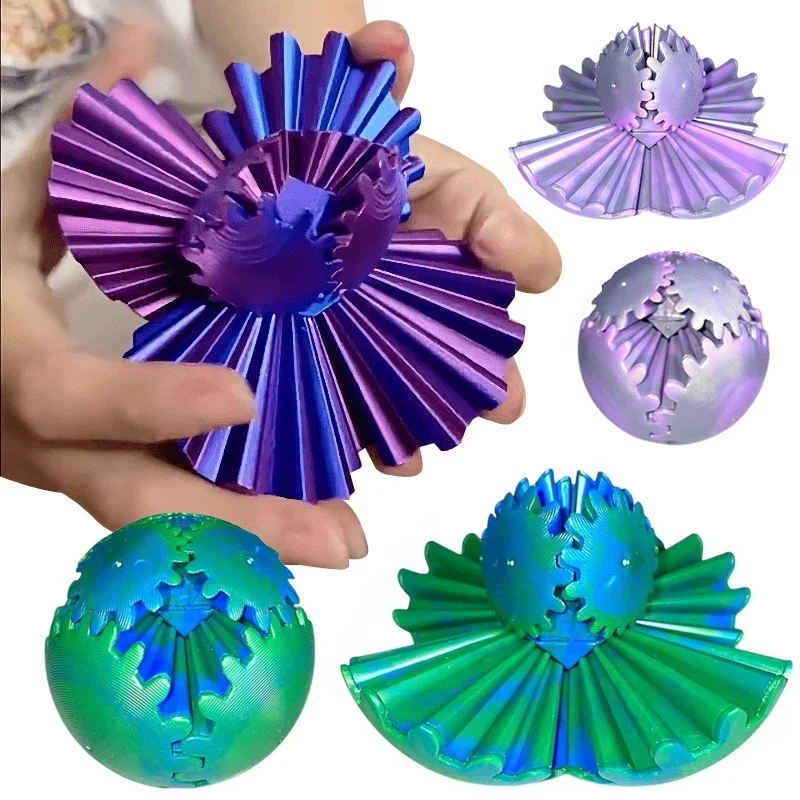 Gear Ball 3D Printed Fidget To - 3D Printing Gears 评论和价格