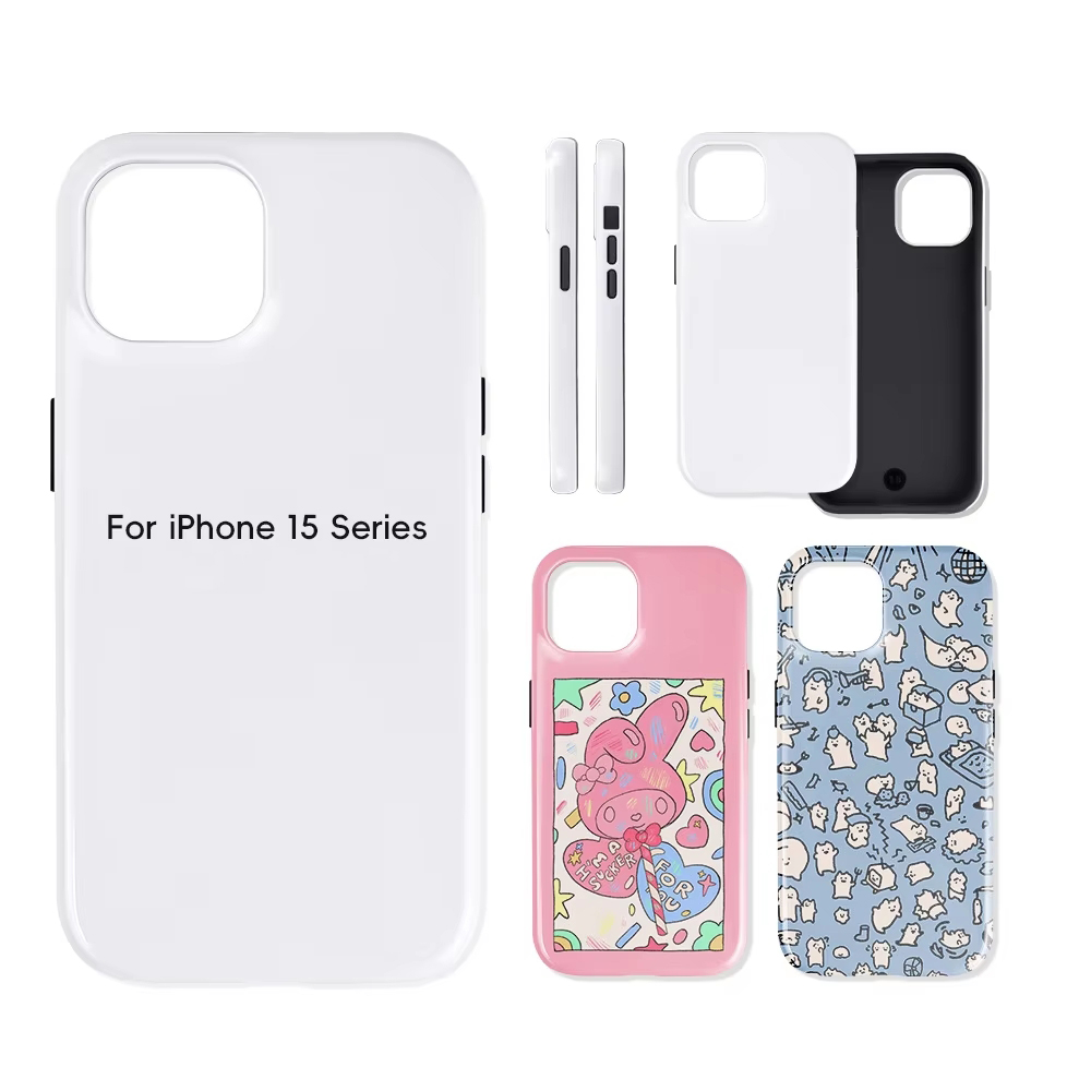 5 pcs 2 in 1 Blank Phone Case  - 3D Printing Case 评论和价格