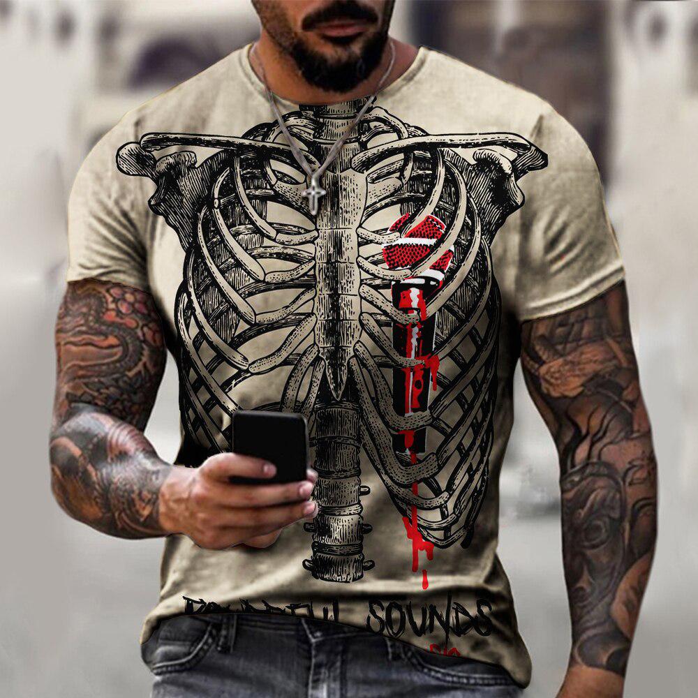 Men X Ray Skeleton Rib Cage 3D - 3D Printing X Ray 评论和价格