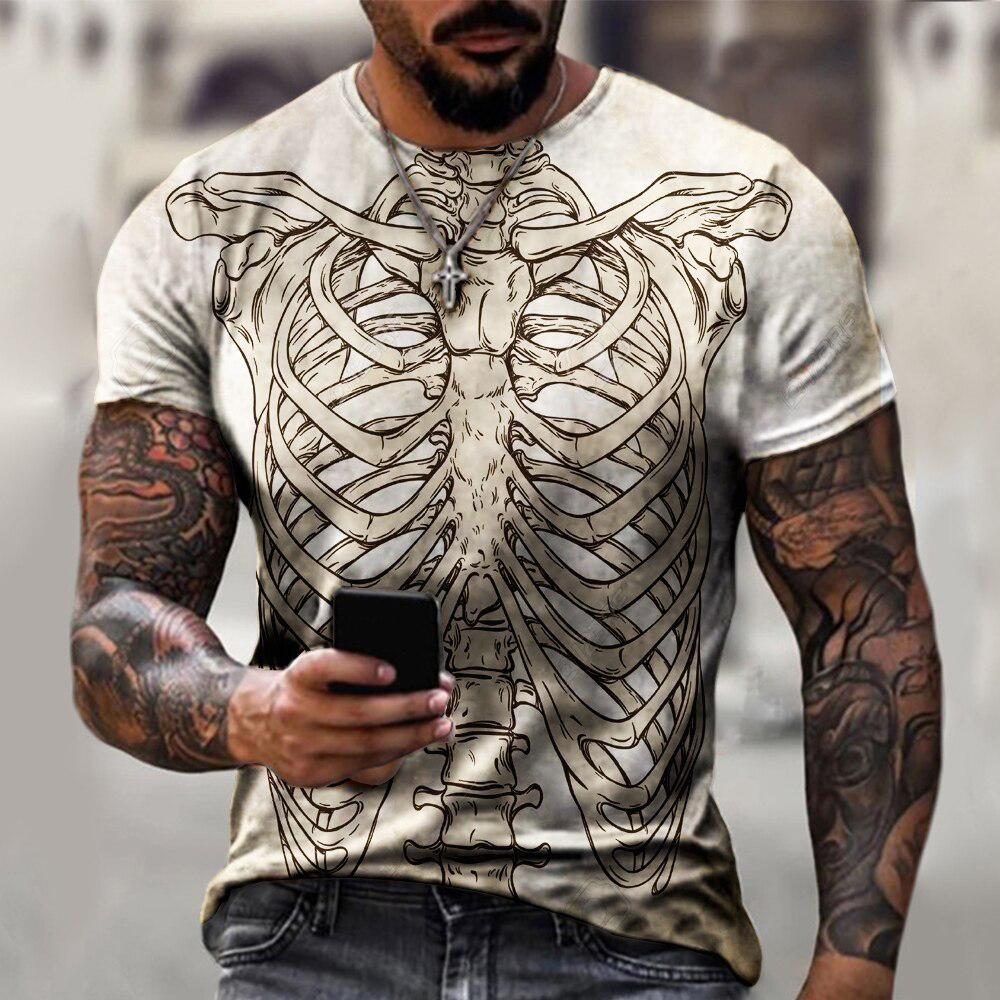 Men X Ray Skeleton Rib Cage 3D - 3D Printing X Ray 评论和价格