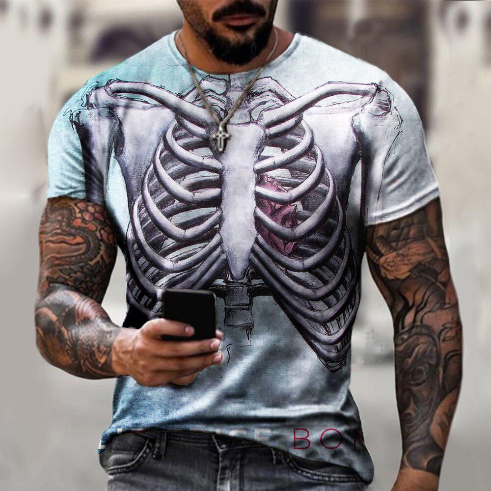 Men X Ray Skeleton Rib Cage 3D - 3D Printing X Ray 评论和价格