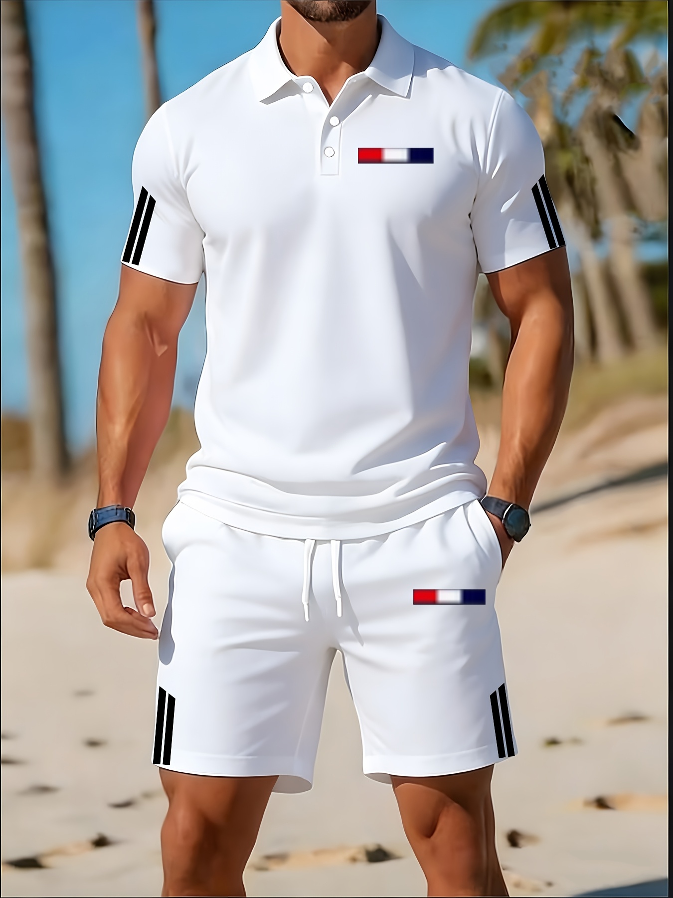 2026 Summer Men's Polo Shirt S - 3D Printing Designing 评论和价格