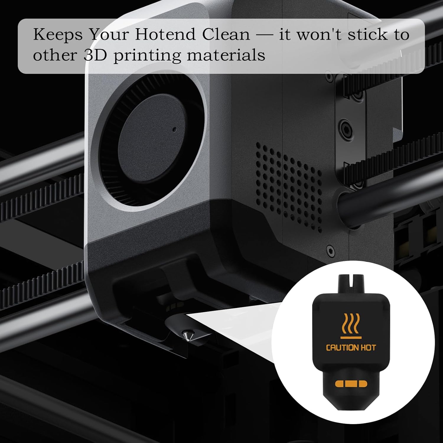 10Pcs Black Silicone Sock for  - 3D Printer Hotend Kit 评论和价格