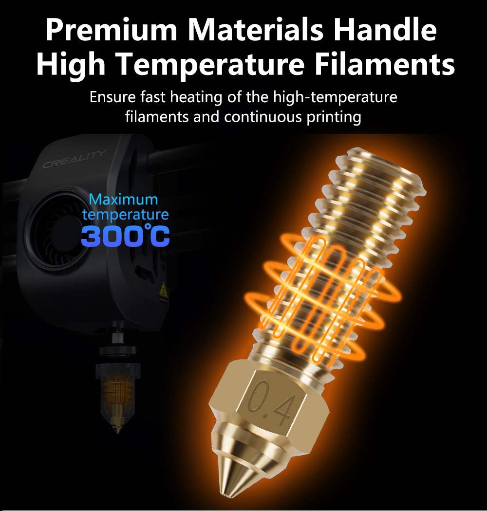 Nozzle For Creality K1 Max End - Ender 3 Upgrade Kit 评论和价格