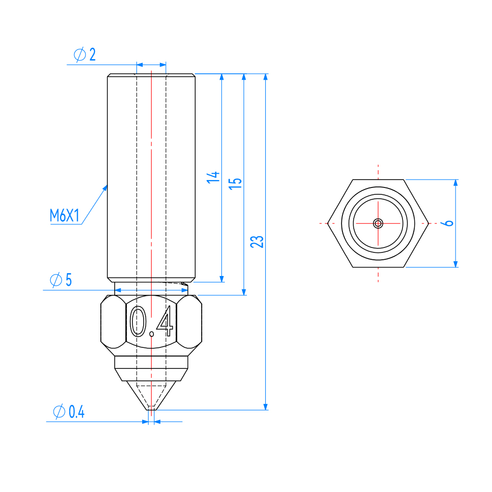 Nozzle For Creality K1 Max End - Ender 3 Upgrade Kit 评论和价格