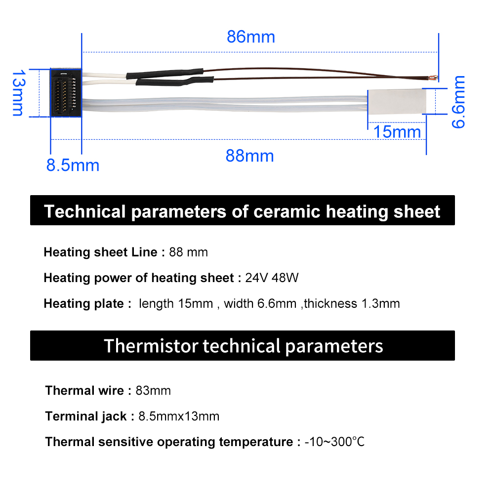 Heating Tube For Bambu Lab A1  - 3D Printer Hotend Kit 评论和价格