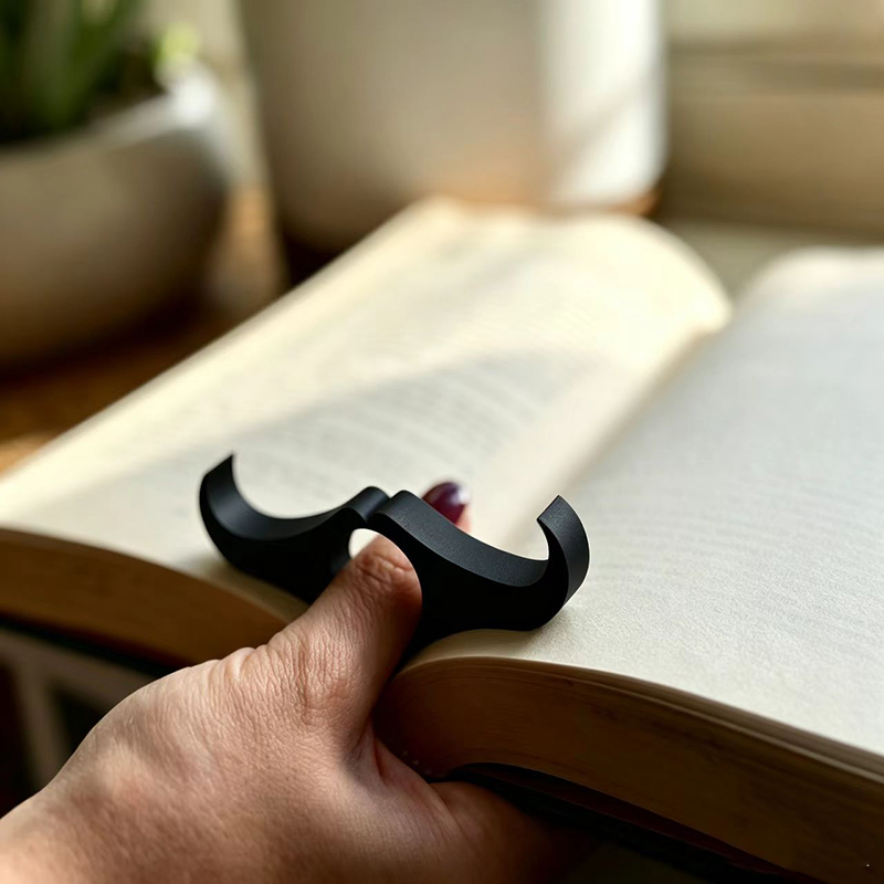 3D Printed Mustache Shape Read - 3D Printing Ring Holder 评论和价格