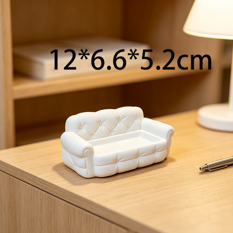 3D Printed Mini White Sofa Jew - 3D Printing Earrings 评论和价格
