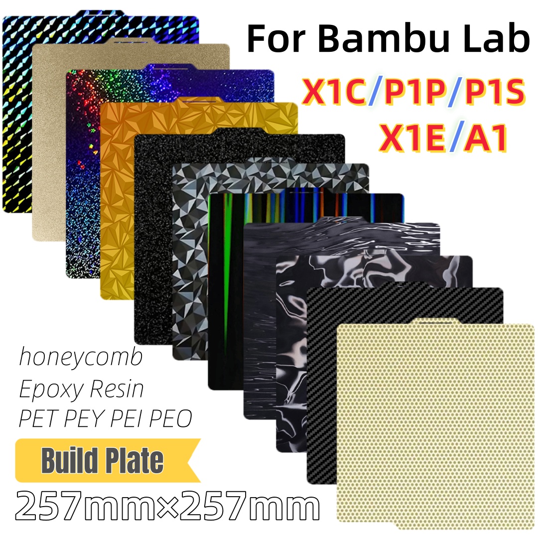 Build Plate 257x257 Spring Ste - 3D Printing File 评论和价格