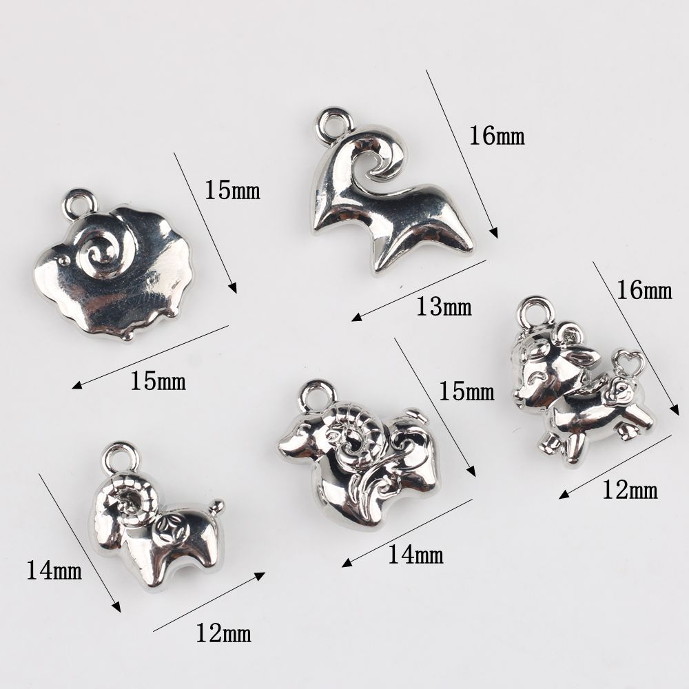 10pcs Fashion Cute 3D Sheep Pe - 3D Printing Earrings 评论和价格