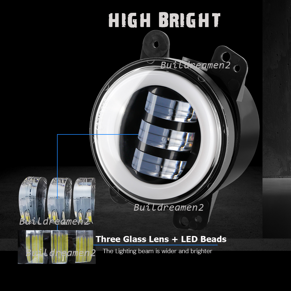 2 Pieces Car LED Fog Light Ass - 3D Printing Lamp 评论和价格