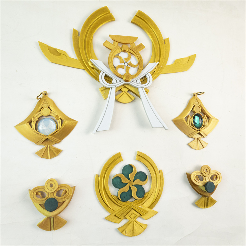New Genshin Impact Yae Miko Co - 3D Printing Earrings 评论和价格