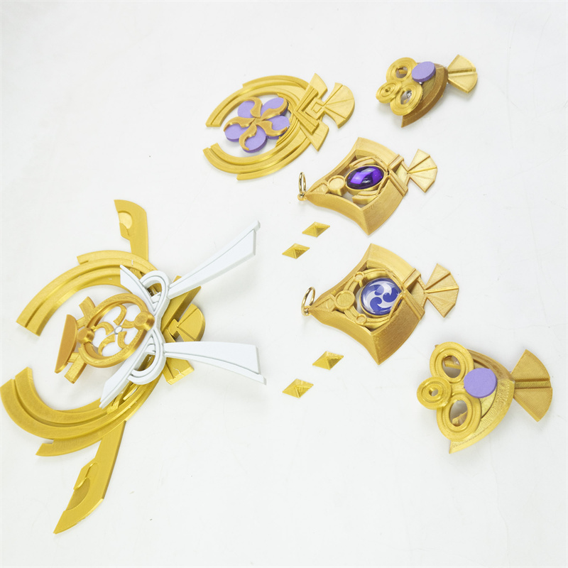 New Genshin Impact Yae Miko Co - 3D Printing Earrings 评论和价格