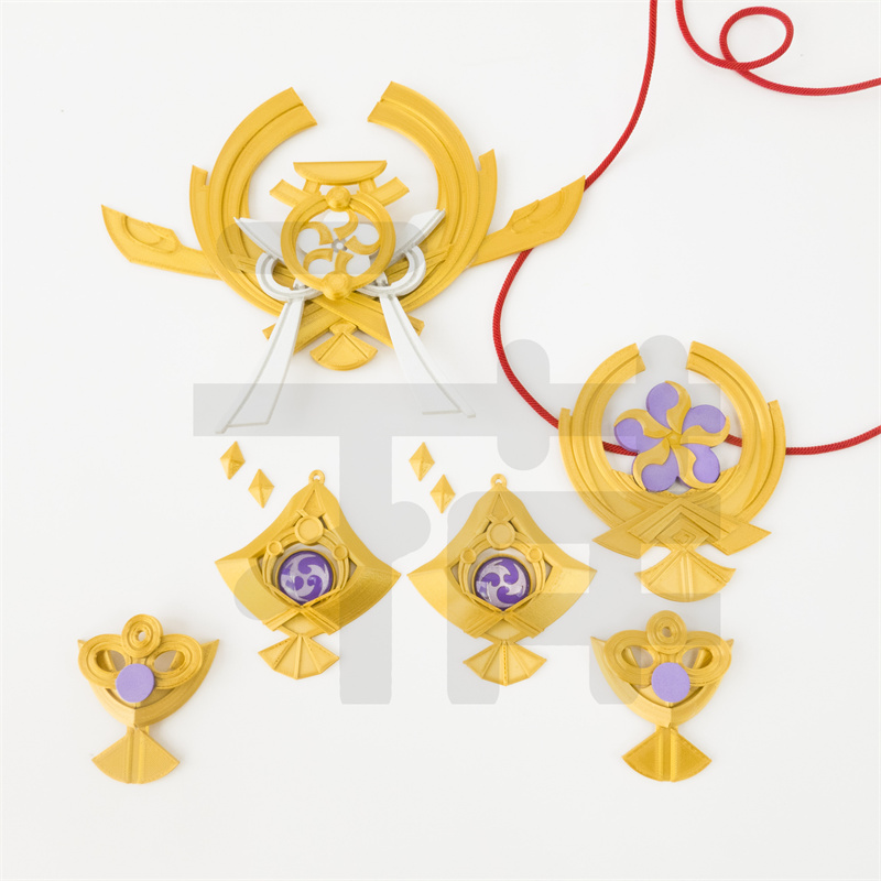 New Genshin Impact Yae Miko Co - 3D Printing Earrings 评论和价格