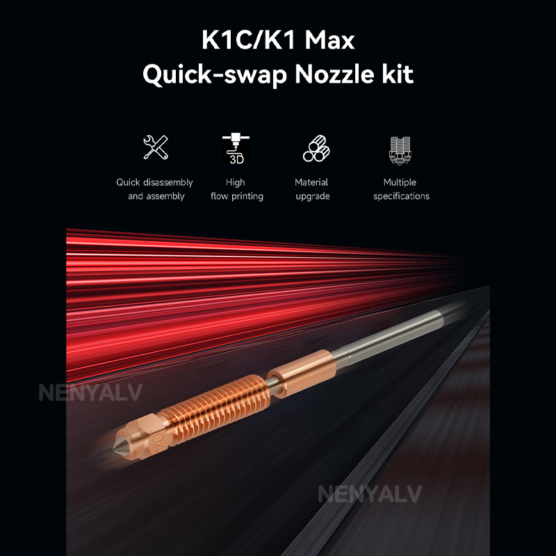 High Flow Upgraded K1C K1 Max/ - Ender 3 Upgrade Kit 评论和价格