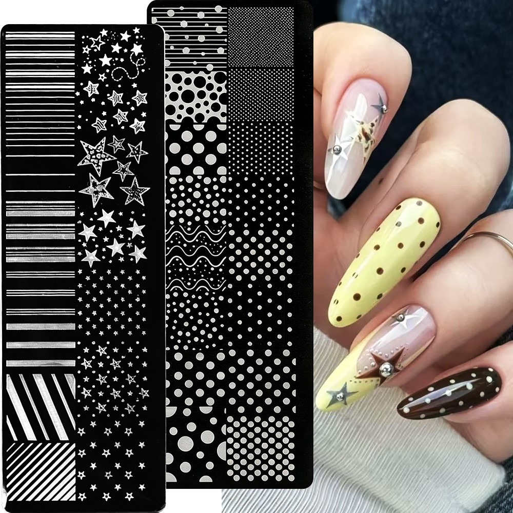 4*12cm 3D Star/Dotting /French - 3D Printing Templates Free 评论和价格