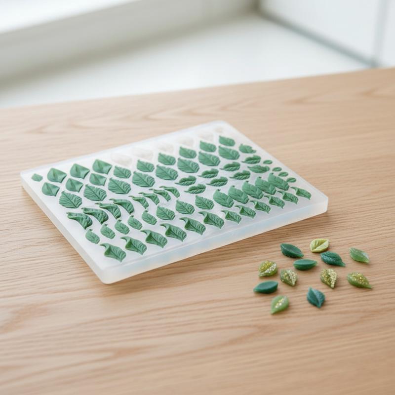 Miniature Leaf Silicone Mold 3 - 3D Printing Earrings 评论和价格