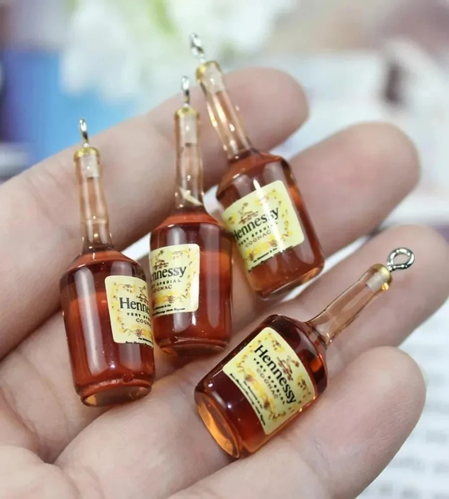 10Pcs/Lot Cute 3D Mini Wine Bo - 3D Printing Earrings 评论和价格