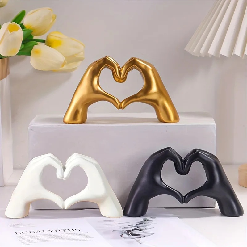 Resin Love Gesture Sculpture D - 3D Printing Chess 评论和价格