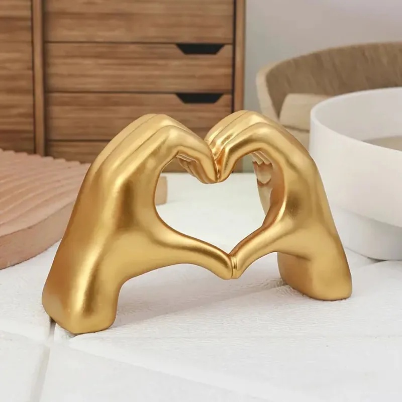 Resin Love Gesture Sculpture D - 3D Printing Chess 评论和价格