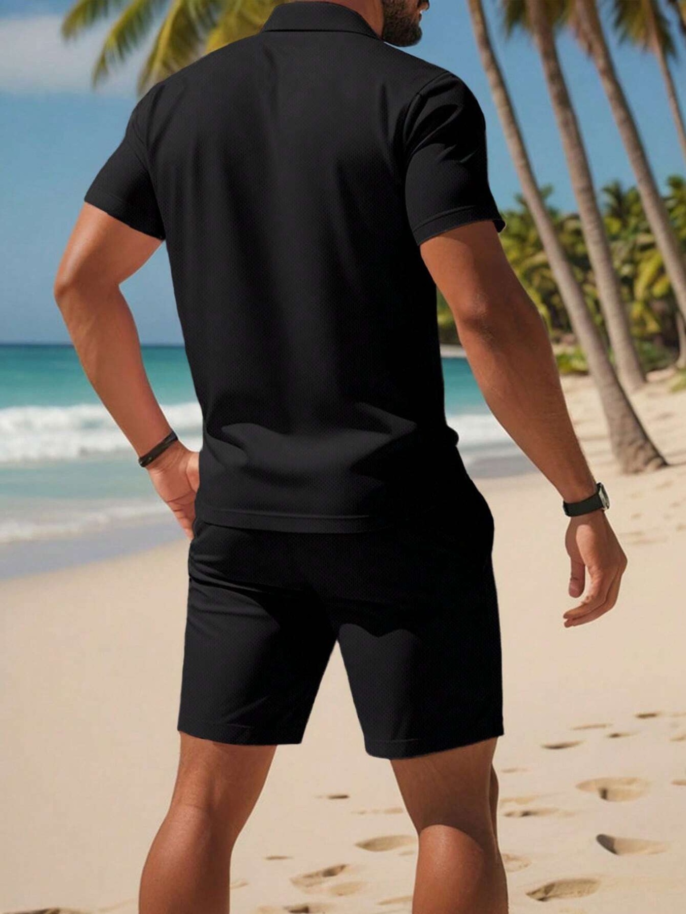 2026 Summer Men's Polo Shirt S - 3D Printing Designing 评论和价格