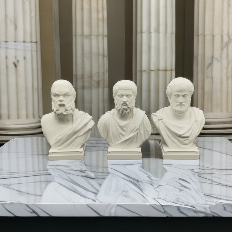 10/15/25cm Socrates Plato Aris - 3D Printing Gif 评论和价格