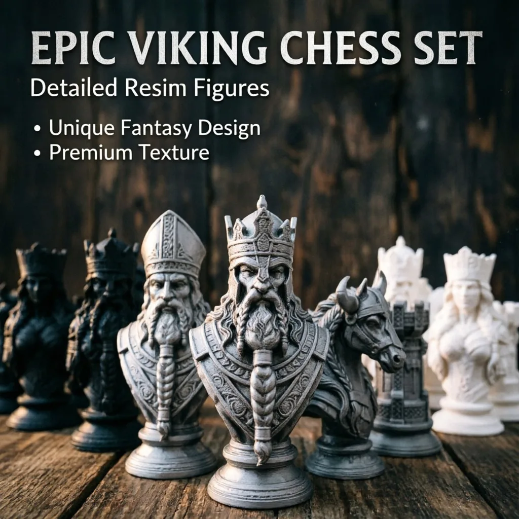 10cm 3D Printed Chess Pieces,  - 3D Printing Chess 评论和价格