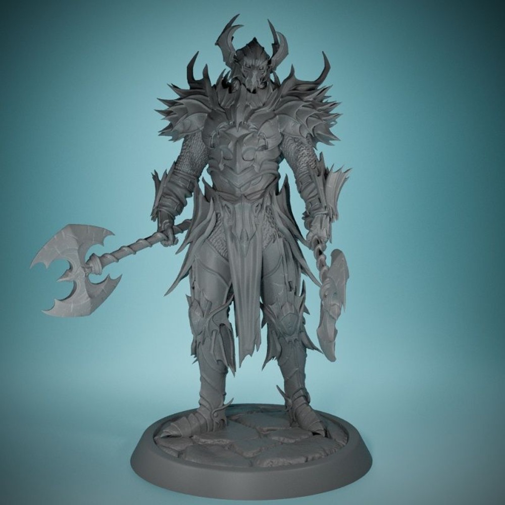 No Wings Demon Knight 3D Print - 3D Printing Chess 评论和价格