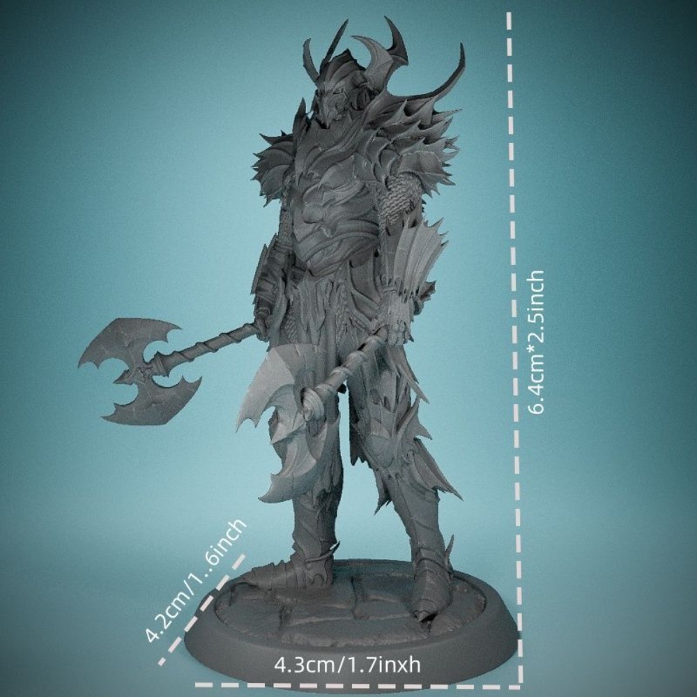 No Wings Demon Knight 3D Print - 3D Printing Chess 评论和价格