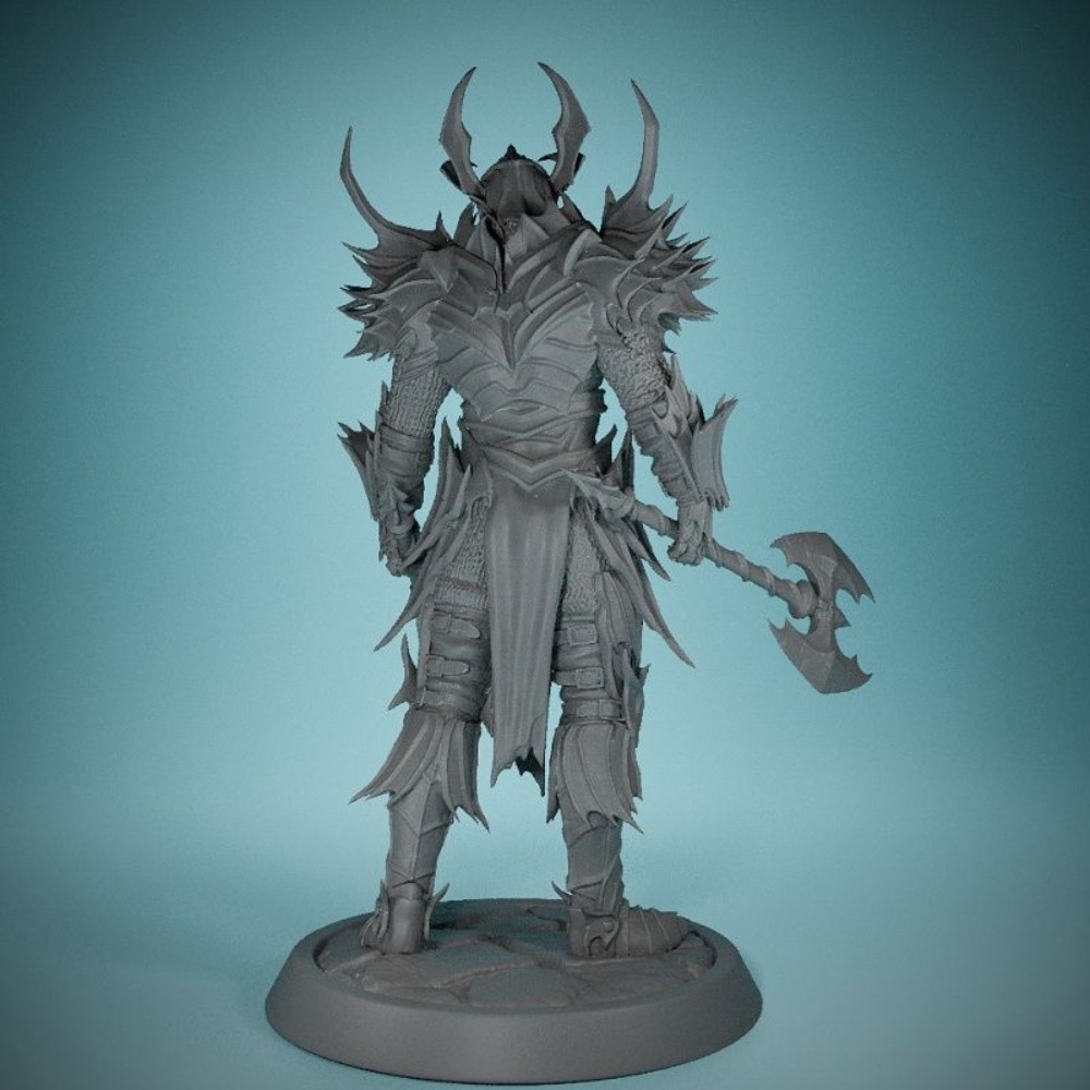No Wings Demon Knight 3D Print - 3D Printing Chess 评论和价格
