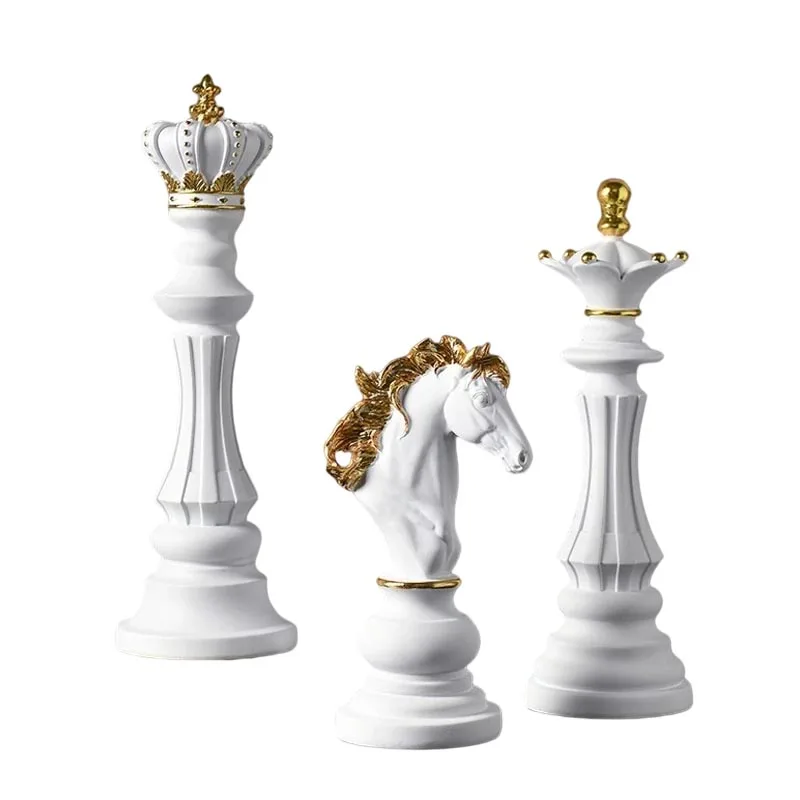 Chess Resin Ornaments Desk Dec - 3D Printing Chess 评论和价格
