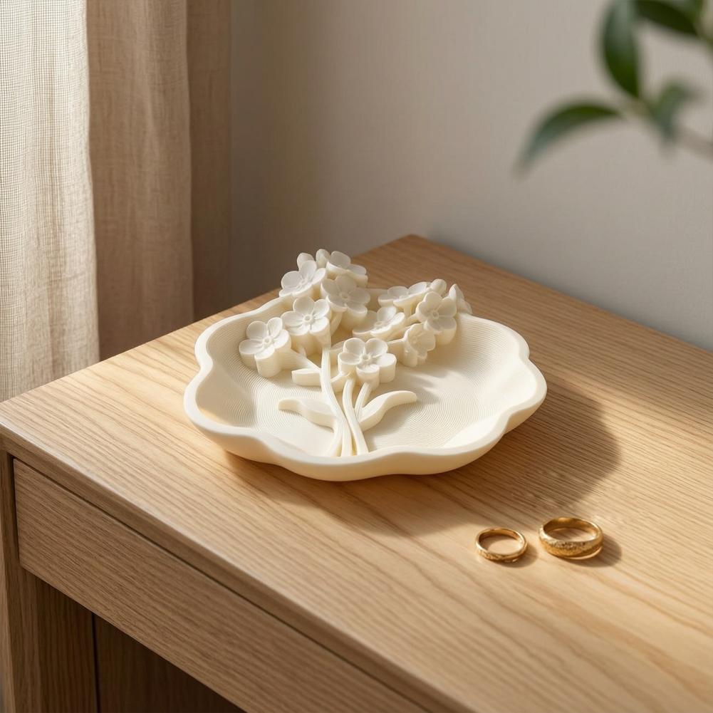 Desk Jewelry Organizer 3d Prin - 3D Printing Ring Holder 评论和价格