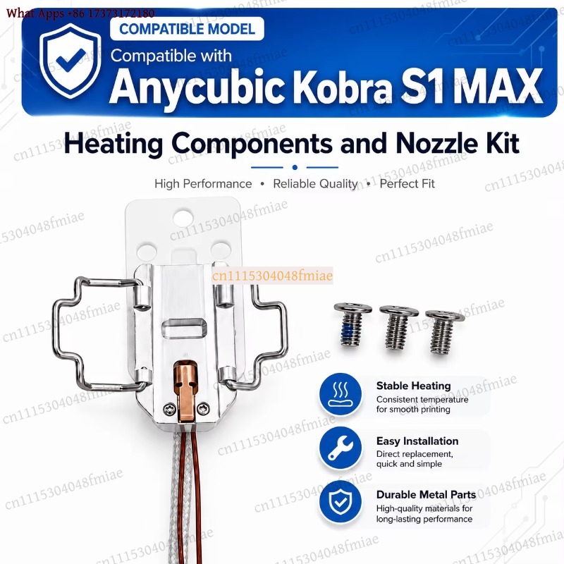 Anycubic Kobra S1 MAX Heating  - 3D Printer Hotend Kit 评论和价格