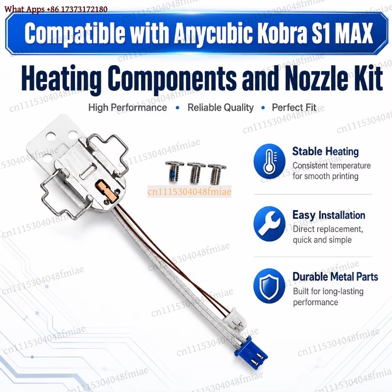 Anycubic Kobra S1 MAX Heating  - 3D Printer Hotend Kit 评论和价格