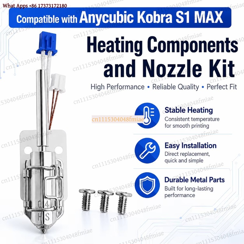 Anycubic Kobra S1 MAX Heating  - 3D Printer Hotend Kit 评论和价格