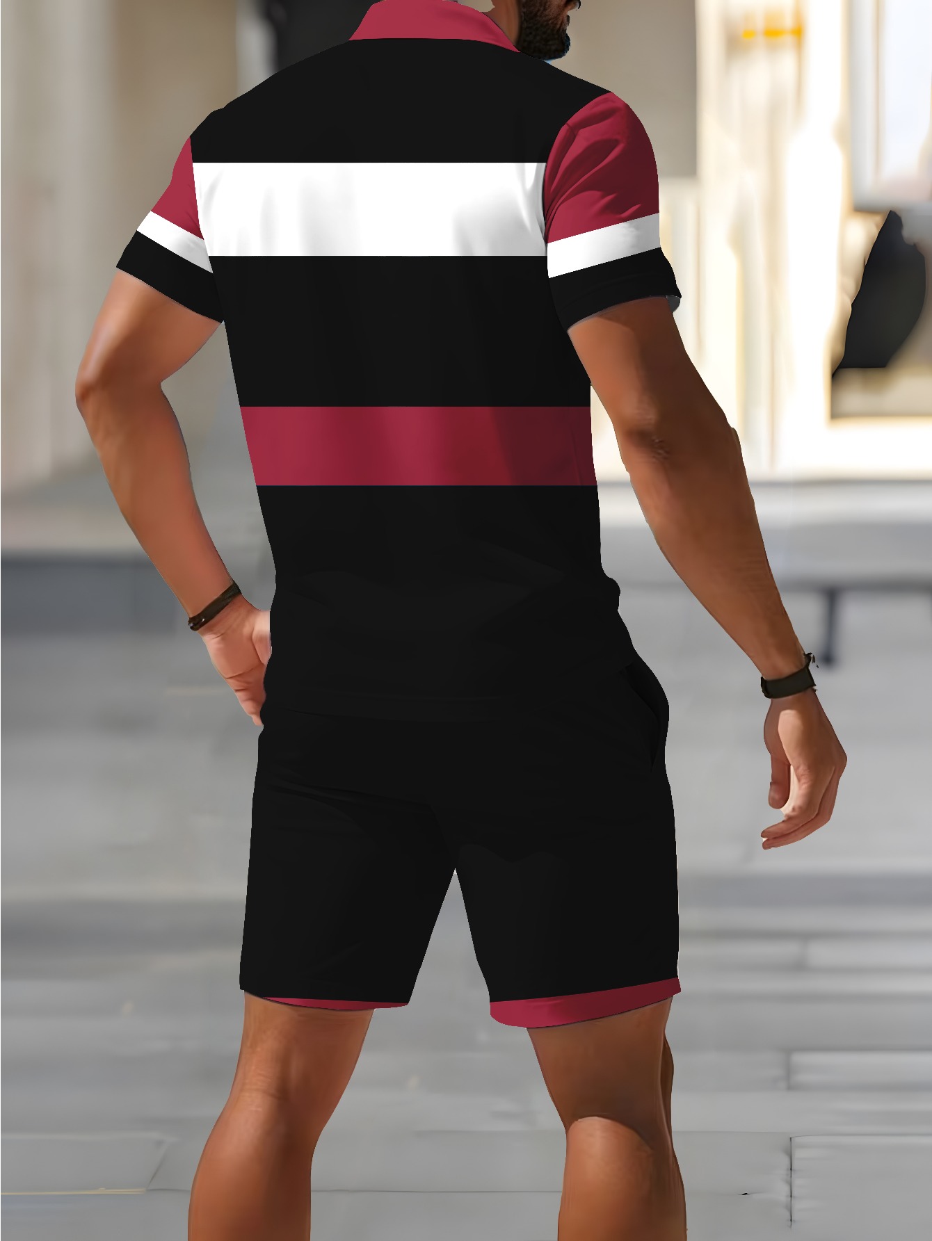 2026 Summer Men's Polo Shirt S - 3D Printing Designing 评论和价格